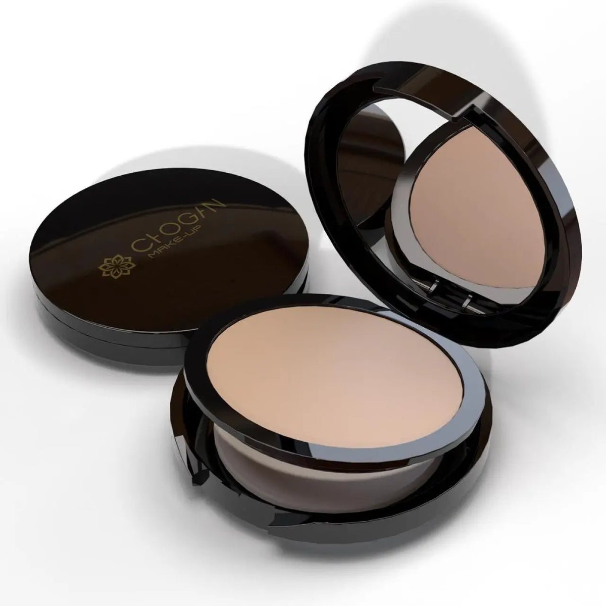 Poudre compacte 'Warm Shade' – Creamy AURODHEA