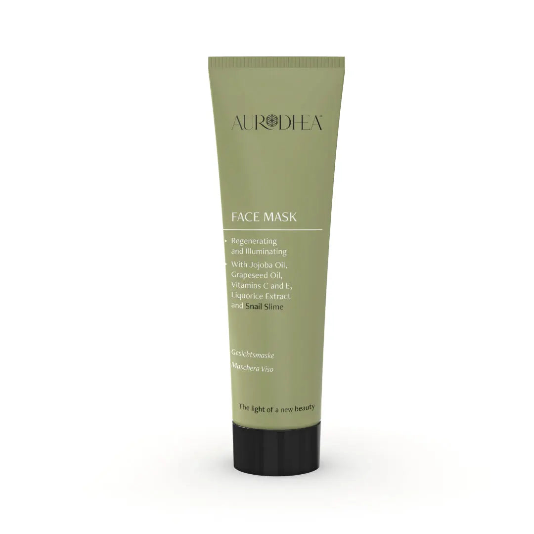 Masque visage illuminateur et éclaircissant à la bave d’Escargot et vitamine C - 50 ml AURODHEA