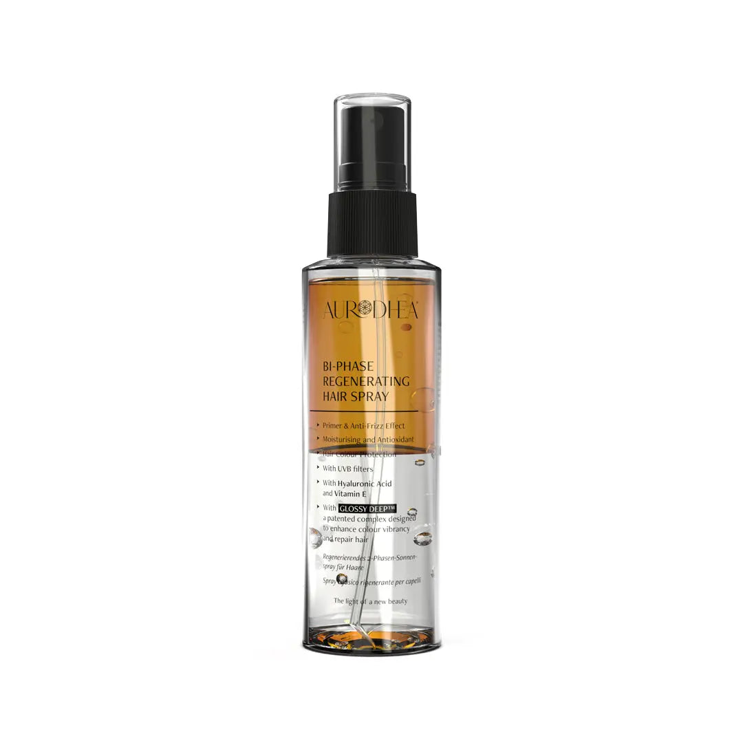 Spray capillaire Biphasé Régénérant avec Acide Hyaluronique et Vitamine E - 100ml AURODHEA
