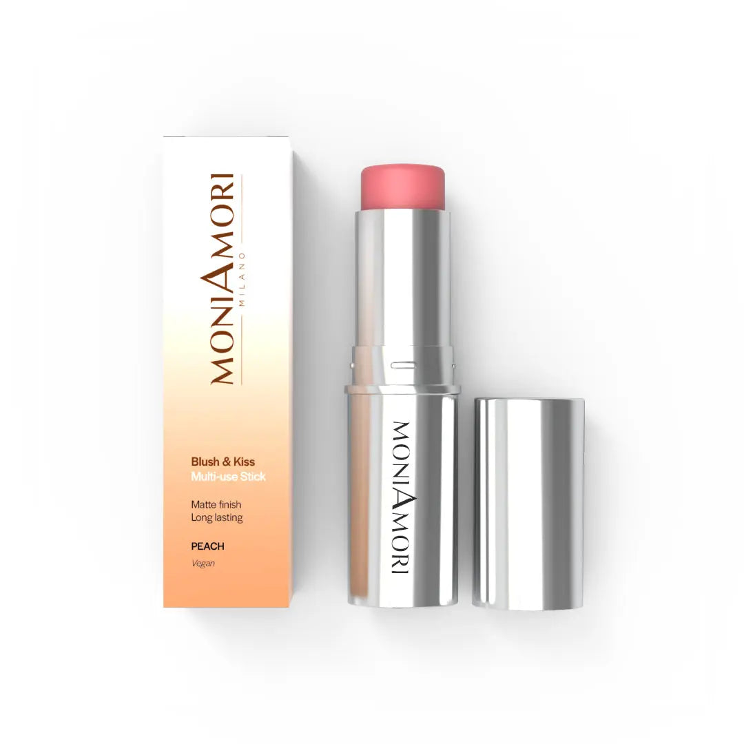 Blush & Kiss Stick – Teinte Peach MoniAmori