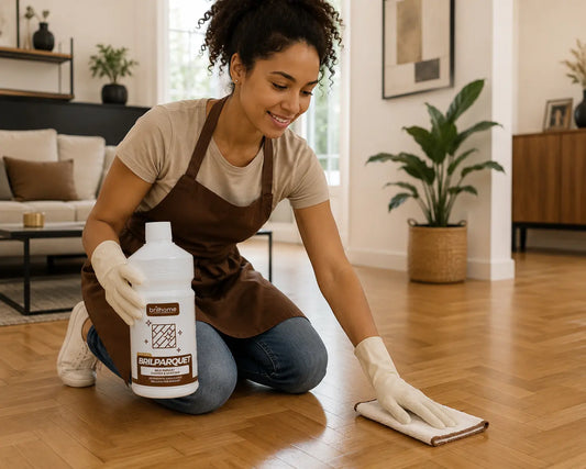 Brilparquet - Nettoyant pour revêtement sol et mur en parquet BrilHome