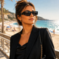 LUNETTES DE SOLEIL «TRAP» SHINY BLACK