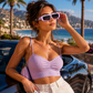 LUNETTES DE SOLEIL «TRAP» PINK
