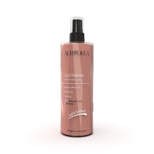 GLITTERAIN - Golden Shimmer Body Spray (Parfum de monoï et de lait) - 150 ml