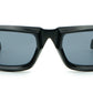 LUNETTES DE SOLEIL «TRAP» SHINY BLACK
