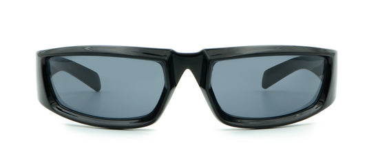 LUNETTES DE SOLEIL «TRAP» SHINY BLACK